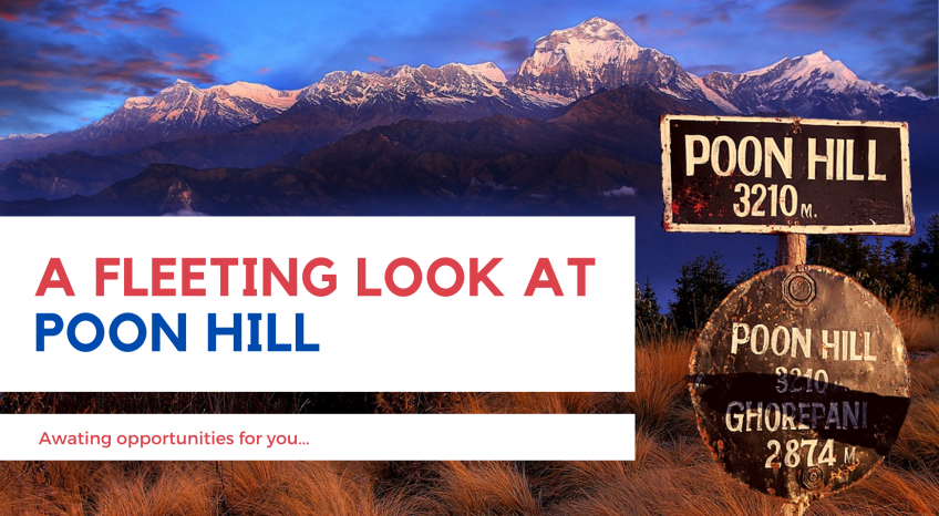 A Fleeting Look at Poon Hill